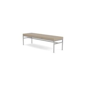 Avon 3-Seat Fully Upholstered Bench - Upgrade Fabric or Healthcare Vinyl