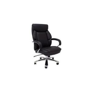 "500 Lbs. Capacity Extra Wide Leather Office Chair w/ 24""W Seat"