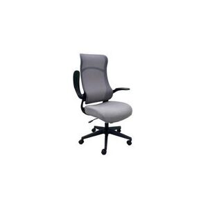 Mesh High Back Desk Chair with Cloth Seat