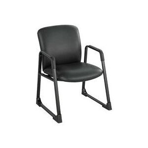 Big & Tall Guest Chair in Black Vinyl