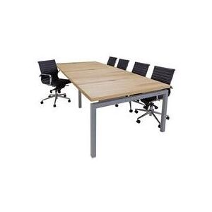 Solid Wood Top Parsons Leg Conference Table - 9' Length - See Other Sizes Below