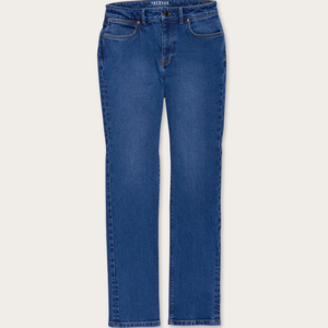 Tecovas Women's Mid-Rise Stovepipe Jeans, Medium Blue Wash, Denim, 29