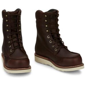 Chippewa Boot Edge Walker Nano Comp Toe - Mens 14 Brown Boot E2