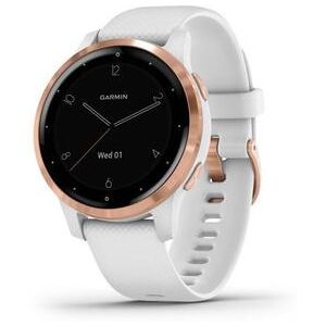 Garmin Vivoactive 4S GPS Smartwatch White/Rose Gold 010-02172-21