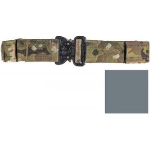 Raptor Tactical ODIN Mark IV Duty Belt Cobra 45 Buckle 1 Row Molle Panel 3GUN Stiffness Tactical Grey Small RT-ODIN-M4-TG-S-453G1R