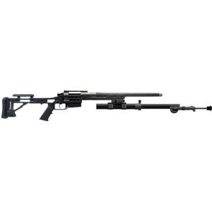 BipodeXt Hunter PRO Rifle Stabilizer Black Hard Anodized AS-2023-HP-B