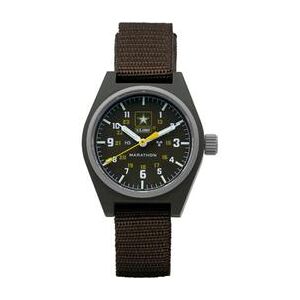 Marathon Official US Army Mechanical Field Watch Sage Green NSN 6645-01-694-1800 WW194003SG-1101