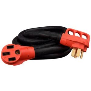 Valterra Mighty Cord 50 Amp Extension Cord w/ Handle Red 15ft A10-5015EH