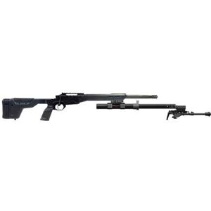 BipodeXt Hunter Rifle Stabilizer Black Hard Anodized AS-2023-H-B