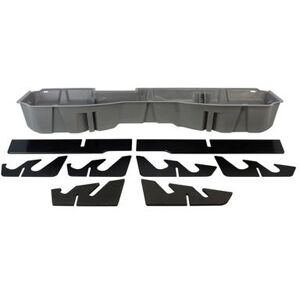 Du-Ha Underseat Chevrolet/GMC Silverado/Sierra Storage 14-18 Light Duty/15-19 Heavy Duty Crew Cab Ash/Gray 10301