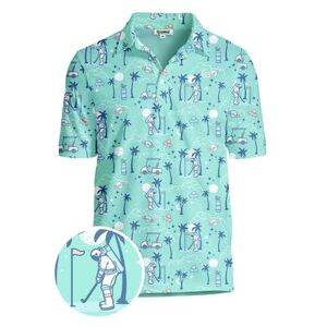 Tipsy Elves Men's Zero Gravity Golf Polo