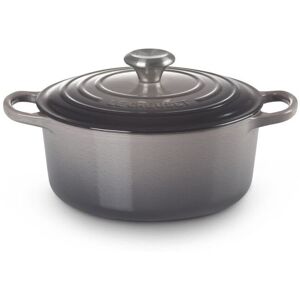 Le Creuset Signature Round Dutch Oven Flint "24 cm