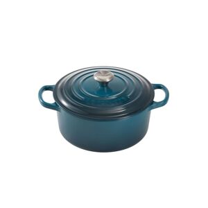 Le Creuset Signature Round Dutch Oven Deep Teal "20 cm