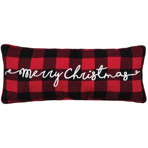 C&F Home Merry Christmas Embroidered Pillow Specialty