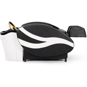 Madison and Park Head Spa Bed, U-Shape Water Massage Shampoo Backwash Unit with Full Body Massage - N/A N/A