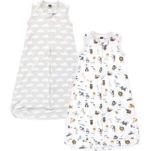 Hudson Baby Unisex Baby Interlock Cotton Sleeveless Sleeping Bag, Alphabet Animals 3-9 Months