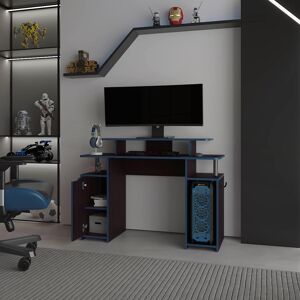Ergonomic Desk with Ample Storage for Monitors and Accessories N/A