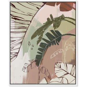View From Paradise Canvas Plants Flowers Abstract Wall Art by Art Remedy 36