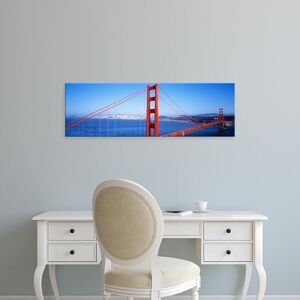 Easy Art Prints Panoramic Images's 'Golden Gate Bridge, San Francisco, California, USA' Premium Canvas Art 12 x 36