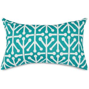 Majestic Home Goods Indoor Outdoor Aruba Small Decorative Throw Pillow 20 X 12 Small