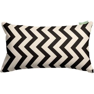 Majestic Home Goods Indoor Outdoor Chevron Small Decorative Throw Pillow 20 X 12 Specialty