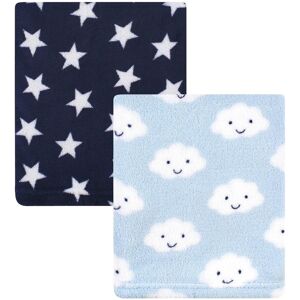 Hudson Baby Infant Boy Silky Plush Blanket, Clouds, 30x36 inches - Cloud - 30x36 inches 30x36 inches