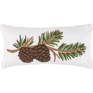 C&F Home Pinecone Branch Pillow Specialty