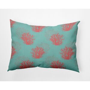E by Design Coral Pattern Decorative Throw Pillow 14