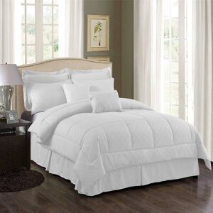 Unbranded 10-piece Solid Color Microfiber Comforter and Sheets Set Twin