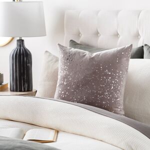 Alya Velvet Throw Pillow with Metallic Sparkles 22