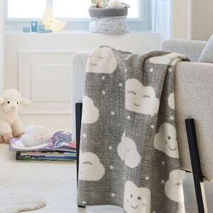 s.Oliver Clouds Cotton Blend Woven Multi Purpose Baby Blanket 39.0 In. L X 29.0 In. W X 0.3 In. H