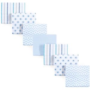 Hudson Baby Infant Boy Cotton Flannel Receiving Blankets Bundle, Boy Modern, One Size - Boy Modern - One Size One Size