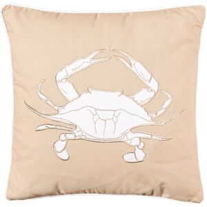 C&F Home Seaside Crab Applique Throw Pillow 18 x 18
