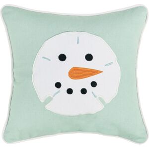 C&F Home Snowman Sand Dollar Embroidered Throw Pillow 10 x 10