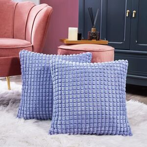 Deconovo Corduroy Throw Pillow Covers 2 PCS(Cover only) 20 x 20