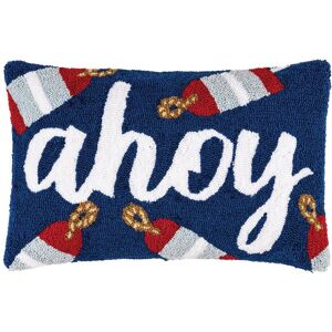 C&F Home Ahoy Hooked Throw Pillow Specialty