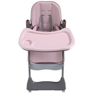 Adjustable Baby High Chair Infant Silent Portable Chair 19.3 In. W X 37.4 In. H X 29.9 In. D