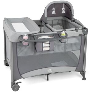 Costway Babyjoy 5 in 1 Portable Baby Playard Nursery Center with Cradle & - See Details See Details