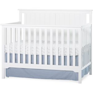 Child Craft Forever Eclectic Cottage Flat Top 4 in 1 Convertible Crib 55.75 In. L X 30.75 In. W X 44.9 In. H