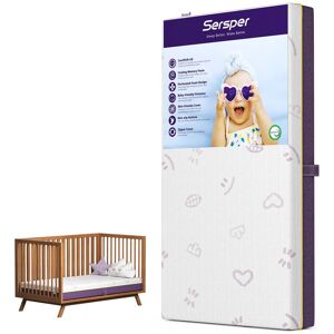Serweet Crib Mattress with Washable Cover,Dual Sided Baby Crib Mattress &Infant Toddler Mattress, Water Proof Mattress 27.5