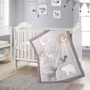 Nanshing Forest Friends 3 Piece Baby Nursery Crib Bedding Set Toddler