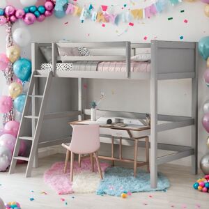 IGEMAN Twin Size Loft Bed With Ladder and Solid Construction for Home Twin