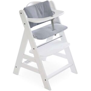 hauck High Chair Pad Deluxe Cushion for Alpha+ and Beta+ Wooden Highchair, Grey - 0.66 0.66