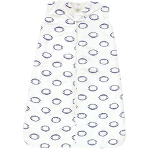 Hudson Baby Infant Boy Mink with Faux Shearling Inner Sleeping Bag, Sack, Blanket, Football 18-24 Months