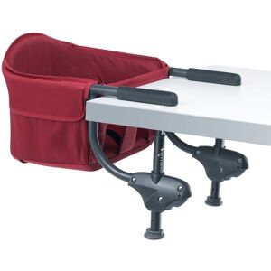 Chicco Caddy Portable Hook-on Highchair, Red