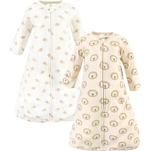 Hudson Baby Cotton Long-Sleeve Wearable Sleeping Bag, Sack, Blanket, Brave Lion Long Sleeve 0-3 Months