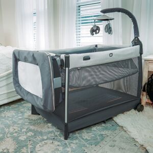 Chicco Lullaby Zip All-in-One Portable Playard, Driftwood