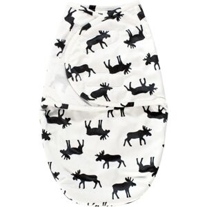 Hudson Baby Infant Boy Plush Faux Fur Swaddle Wrap, Moose, 0-3 Months - Moose - 0-3 Months 0-3 Months