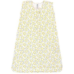 Hudson Baby Infant Girl Cotton Sleeveless Wearable Sleeping Bag, Sack, Blanket, Yellow Flower 18-24 Months