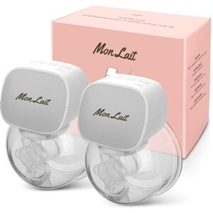 Mon Lait Pump - Hands-free, wearable breast pump - White Double Pump